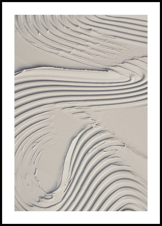 Moddertextuur 14 Beige Poster