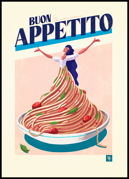 Buon Appettito-poster