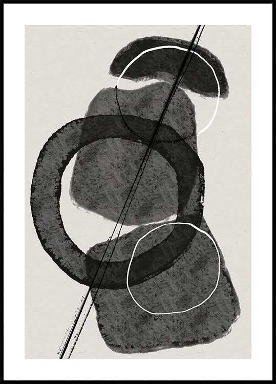Monochrome cirkels