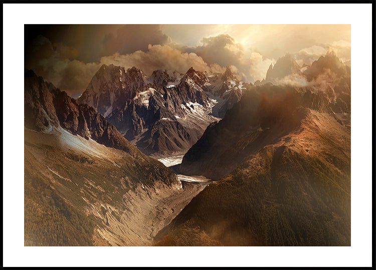 Mont Blanc enorme poster