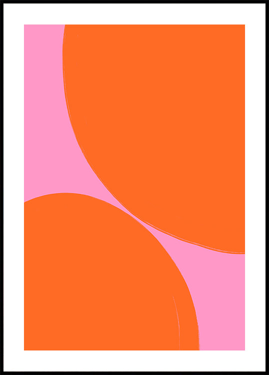 Gedurfde cirkels dans poster