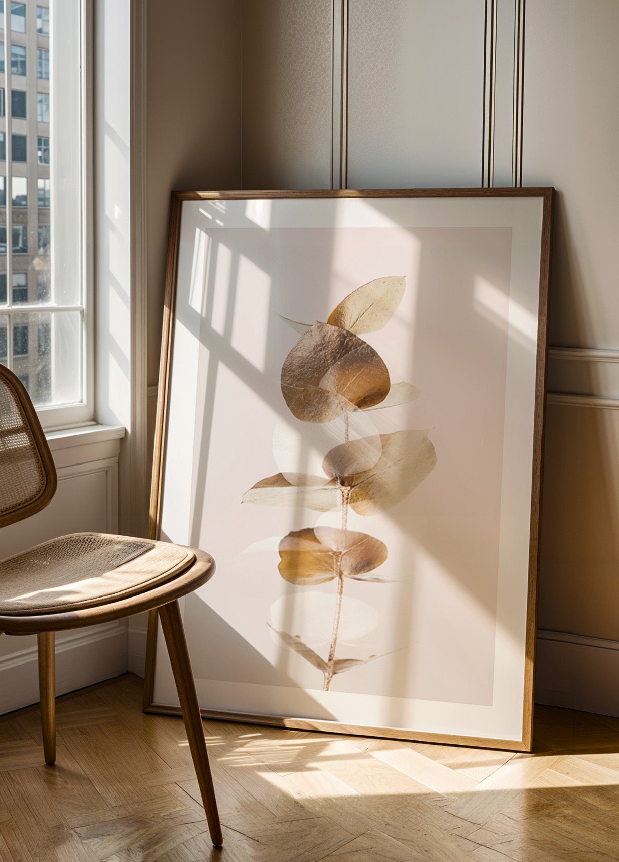 Gouden eucalyptustak