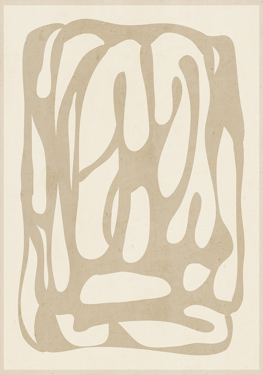 Moderne abstracte kunst 89 poster