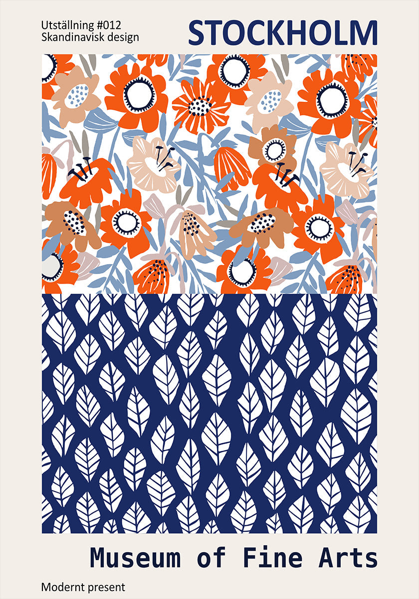 Museum voor Schone Kunsten Stockholm-poster