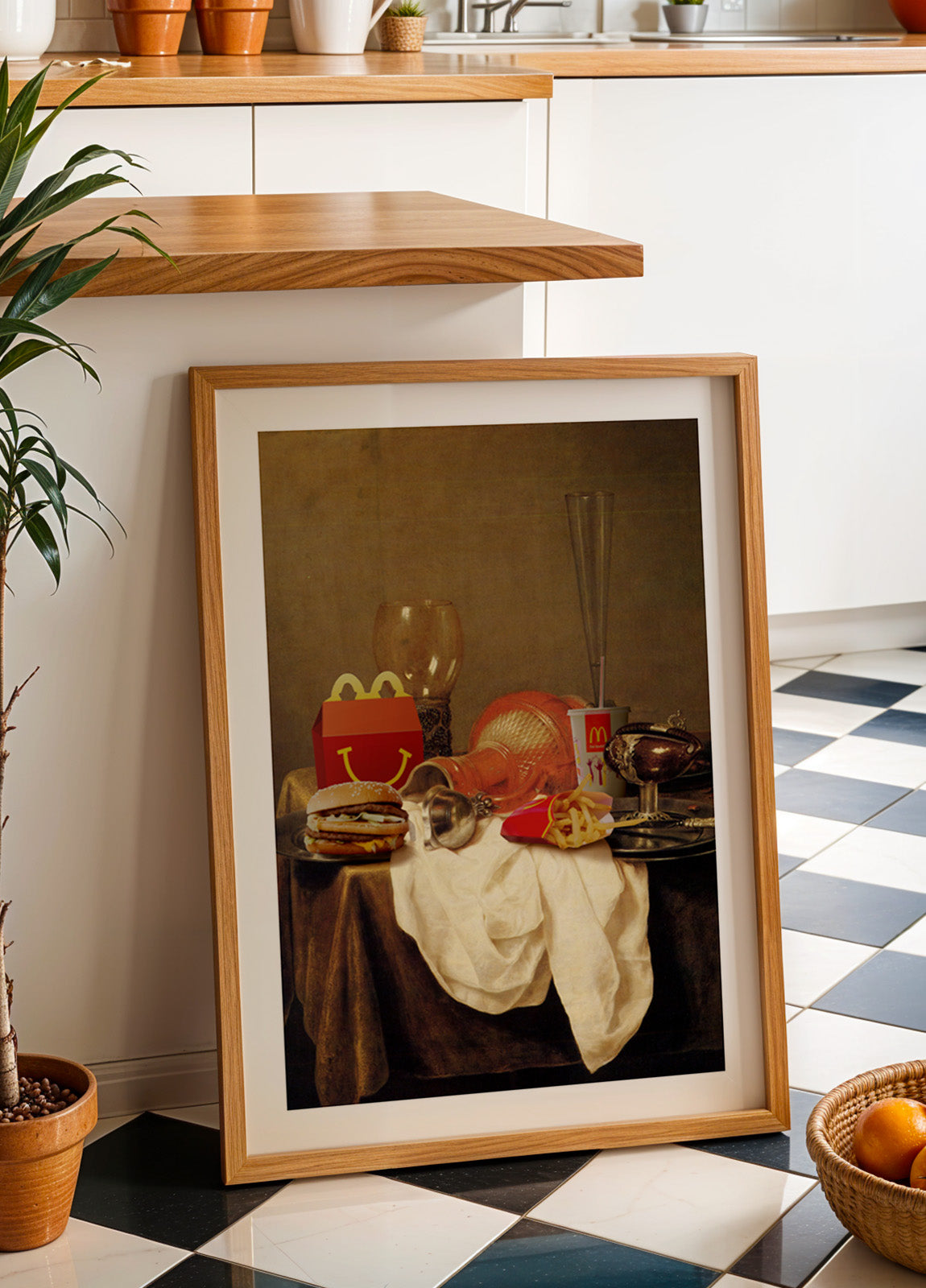 Fastfood van de oude meester