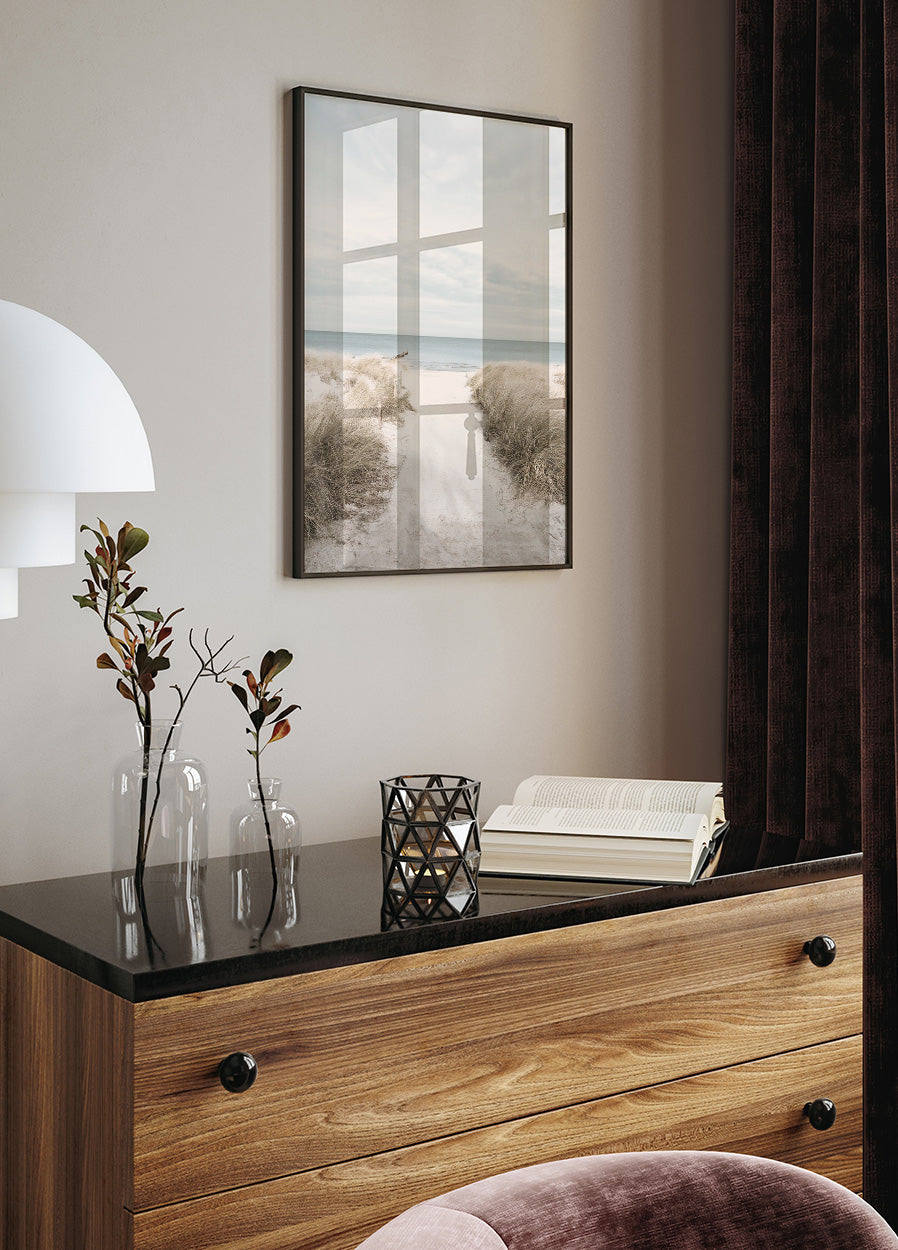 Sandy Path To The Sea Plakat - Posterbox.dk