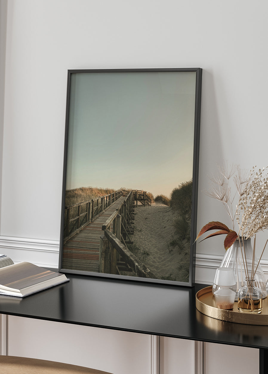 Naar het strandposter - Posterbox.dk