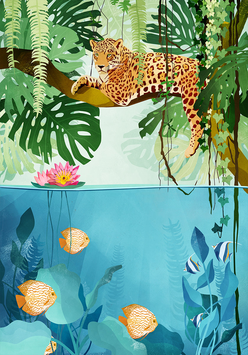 Welkom bij de jungle-poster