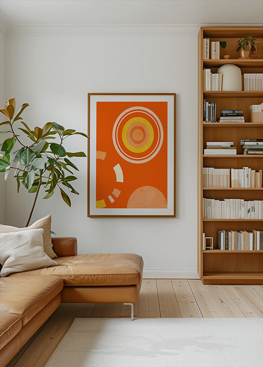Spring Mid Rhapsody Orange 4 Plakat - Posterbox