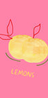 Lemons in Pink (NEW) - Posterbox