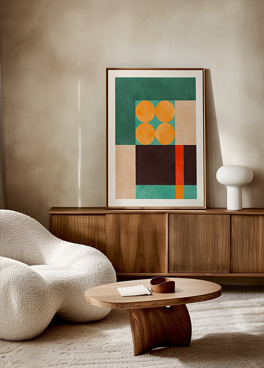 Colorful geometric composition 6 (NEW) - Posterbox