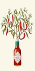Chili Pepper Plant Plakat - Posterbox