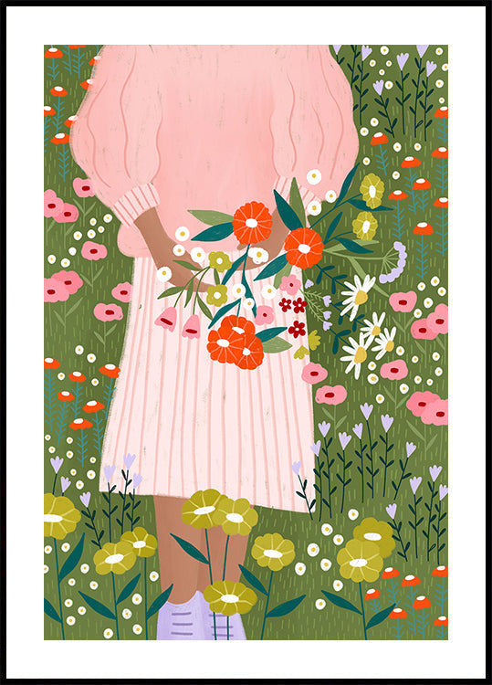 Blossoms in Hand - Posterbox