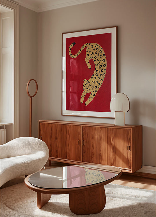 Leopard Folk Art (NEW) - Posterbox