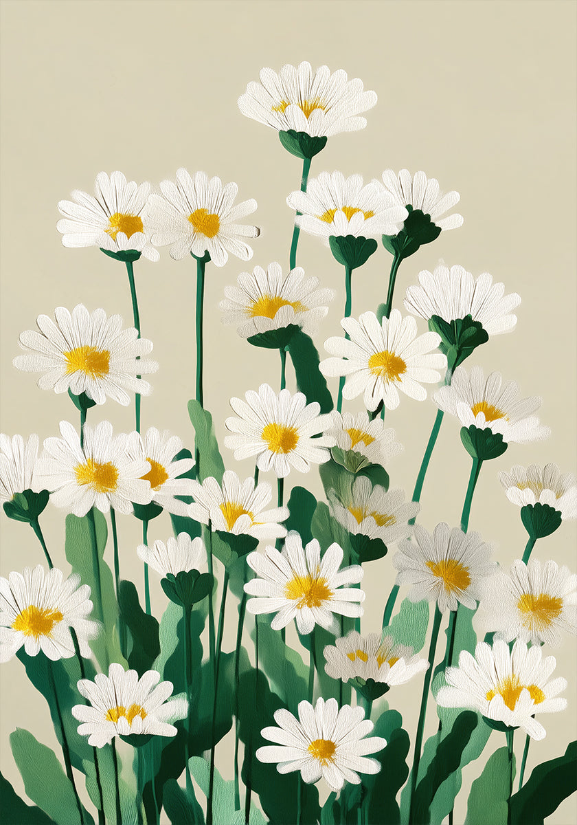 Daisy Meadow Morning (NEW) - Posterbox