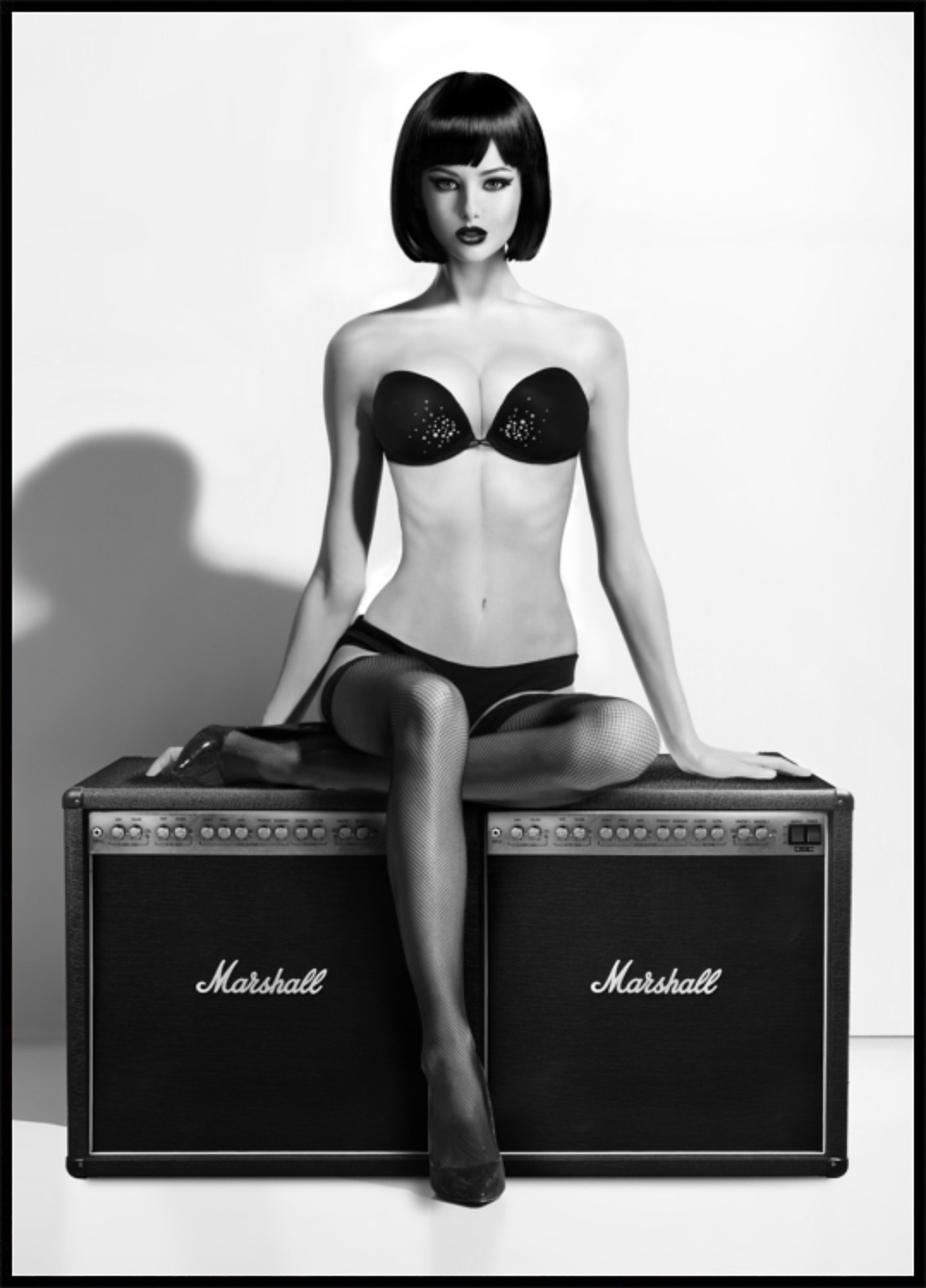 Monochrome studioglamour
