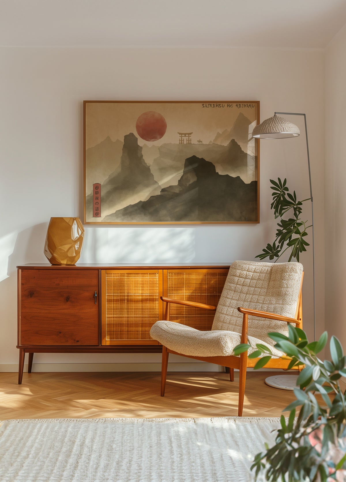 Bergreis door de Rode Zon