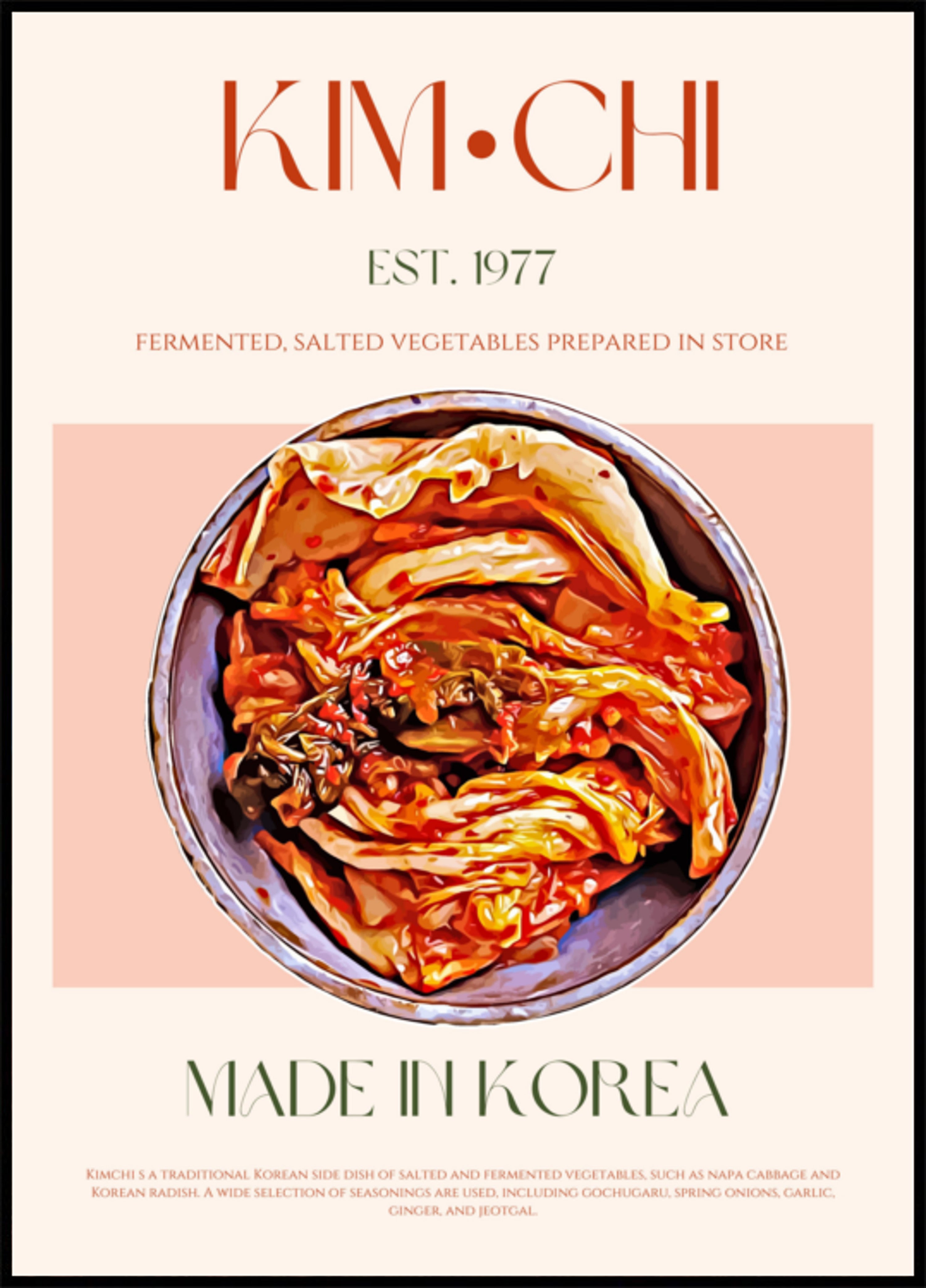 Authentieke Koreaanse Kimchi