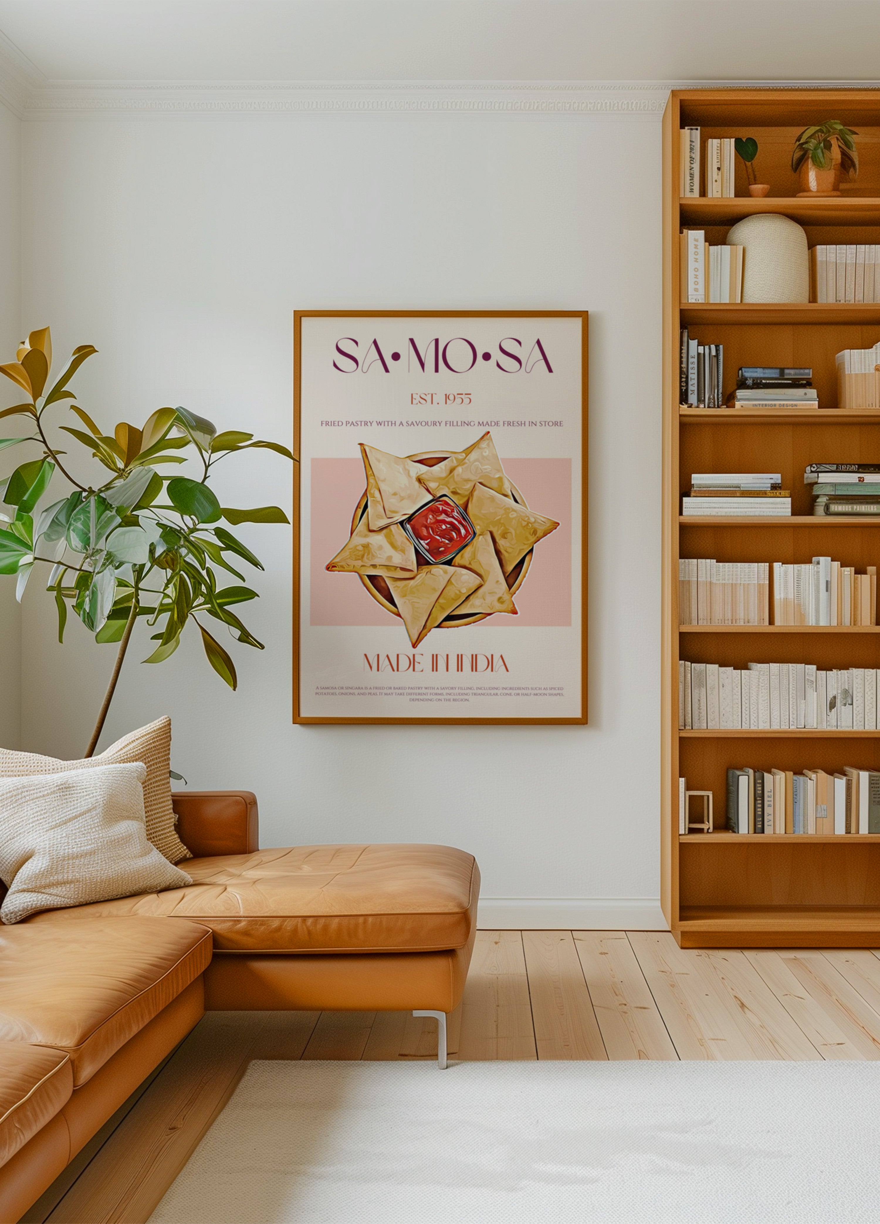 Gouden Samosa's met Dip