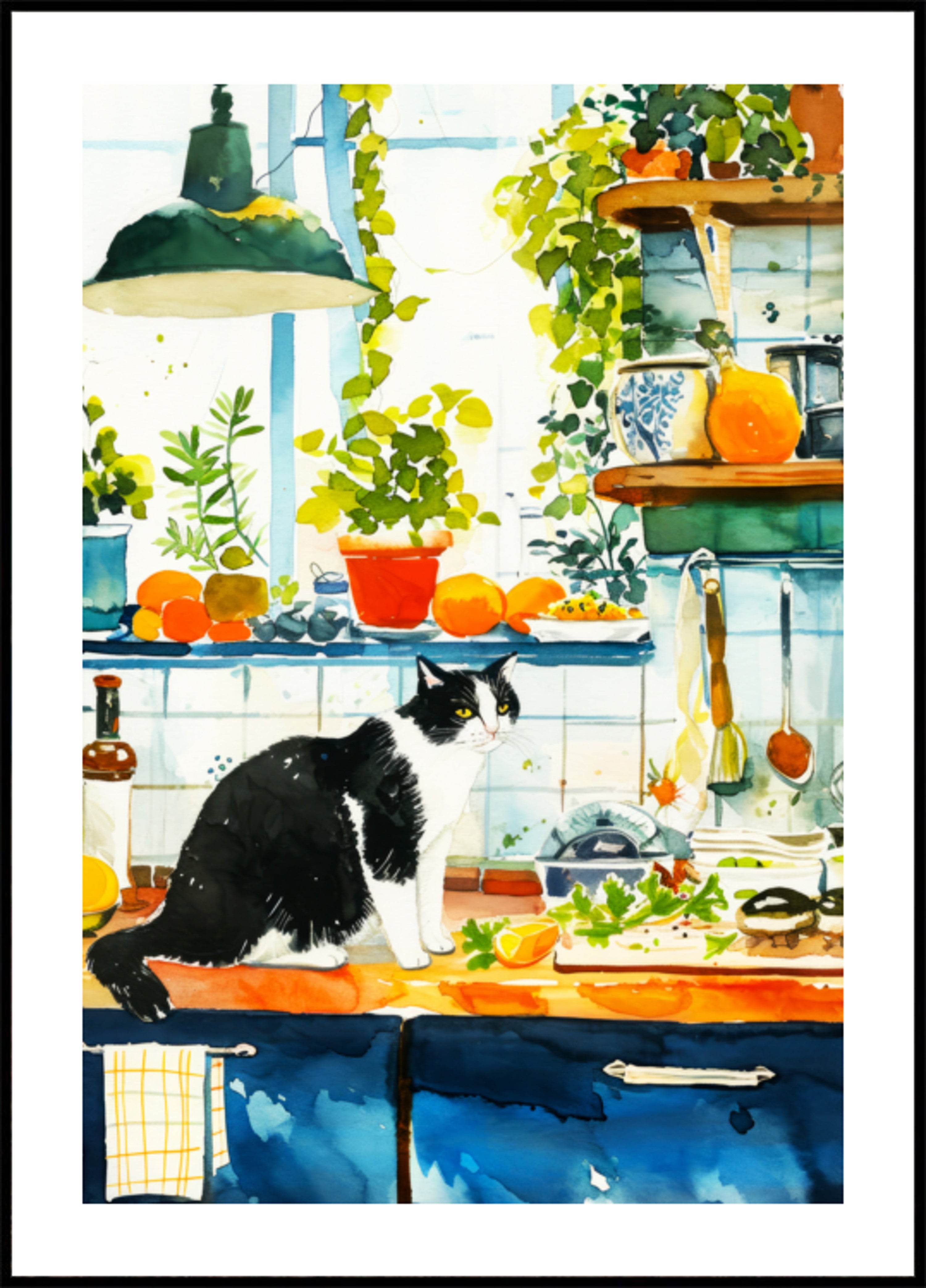 Gezellige keuken Cat