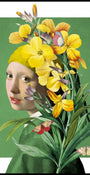 Yellow Floral Portrait