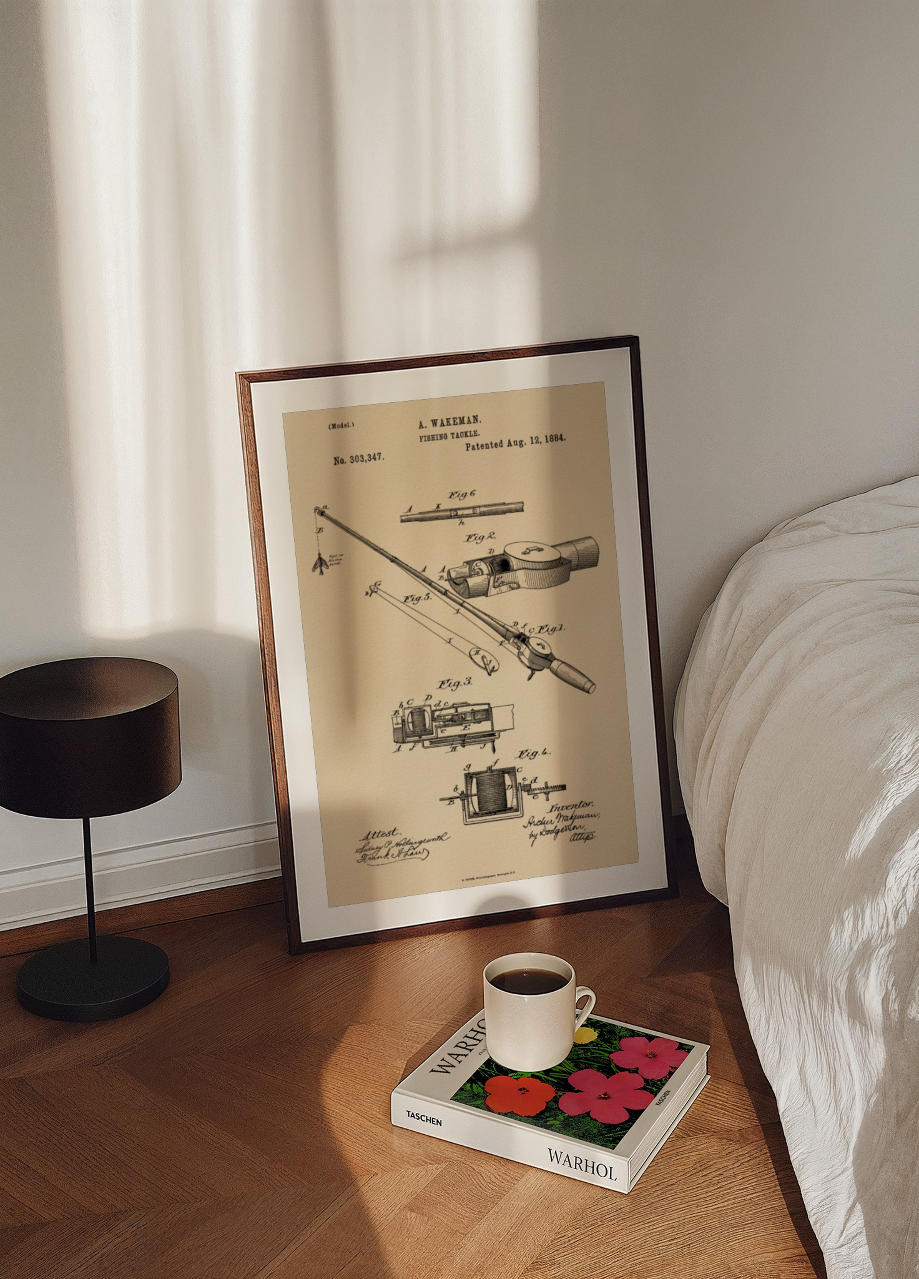 Vintage visgerei patent