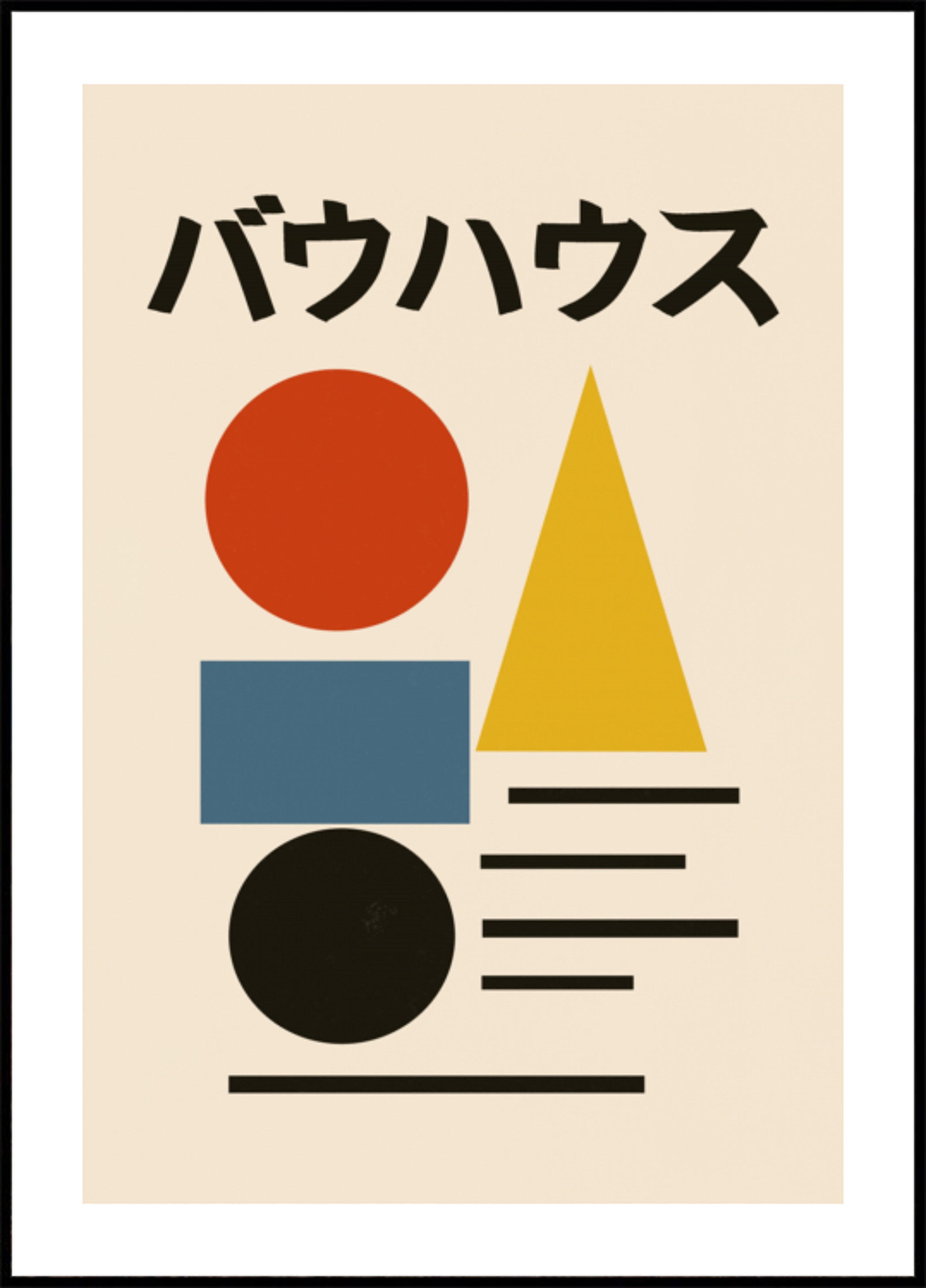 Bauhaus-geometrische samenvatting