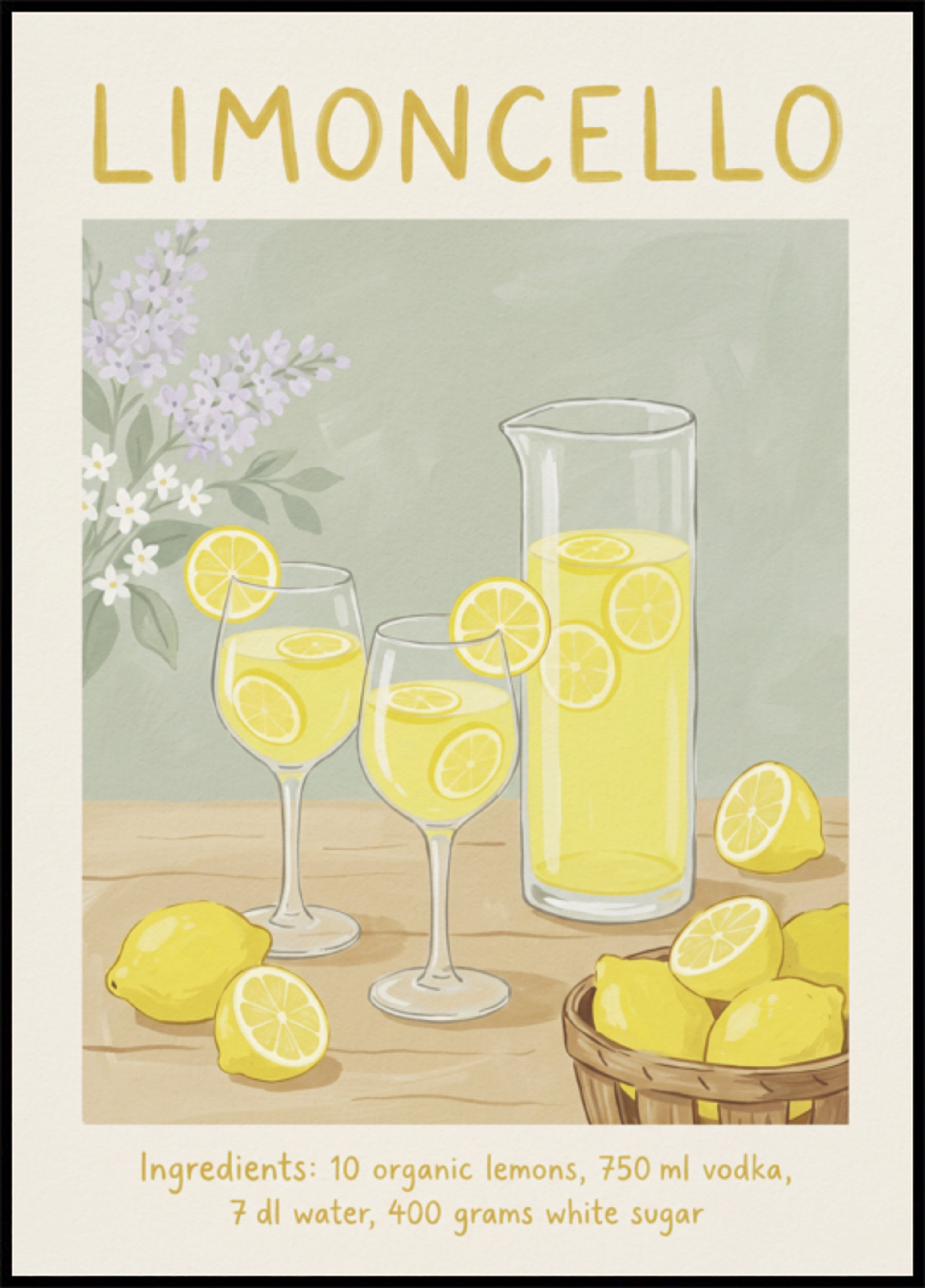 Limoncello-citroenverfrissing