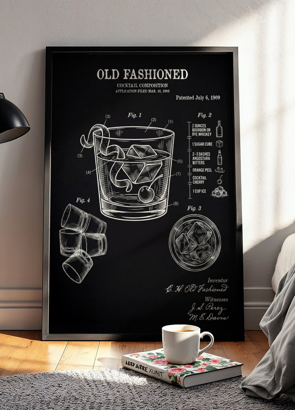 Ouderwets cocktailpatent