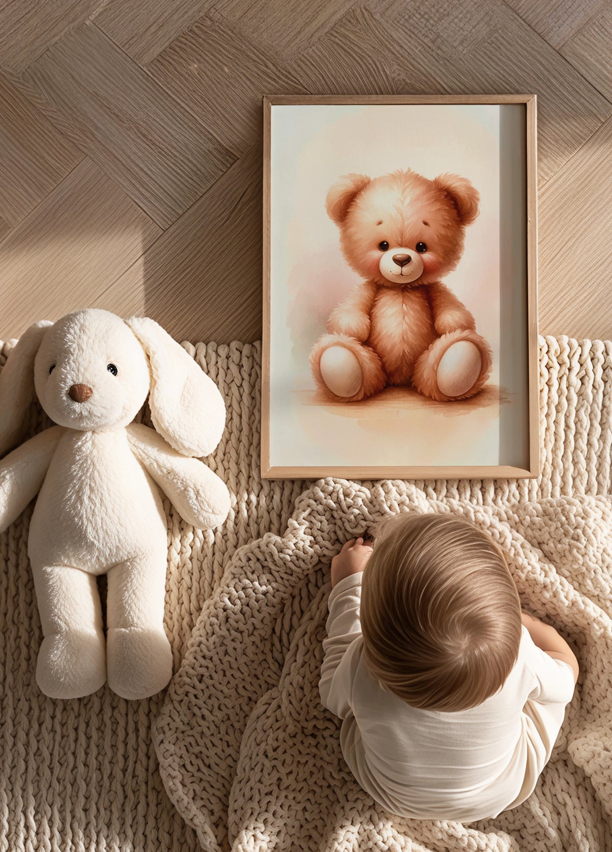 Lieve knuffelige teddybeer