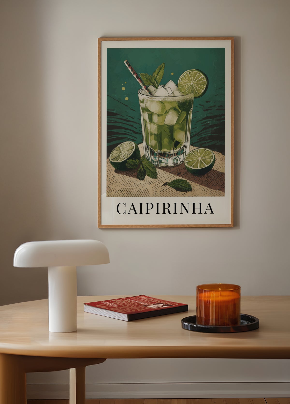 Verfrissende Caipirinha-cocktail