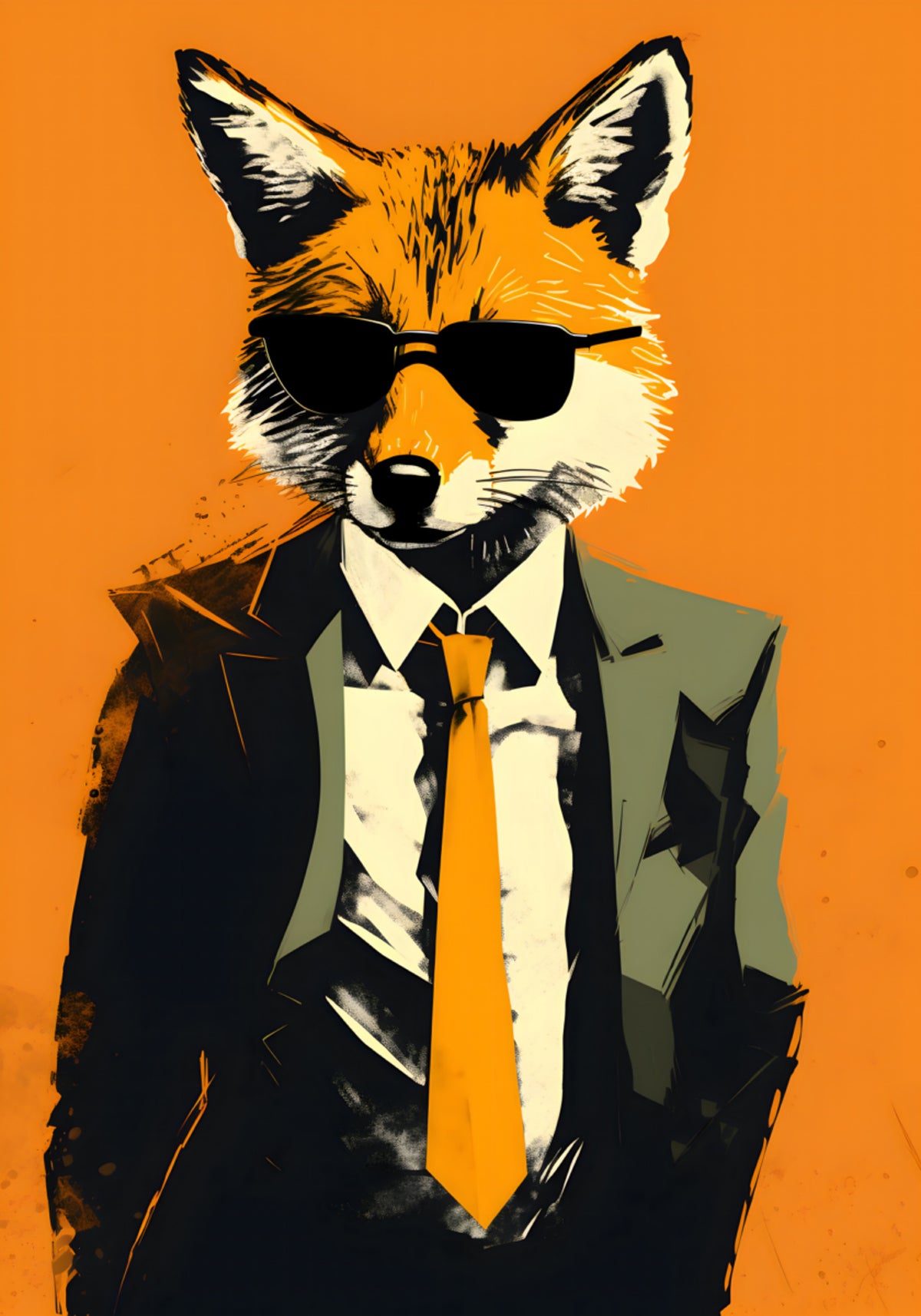 Dapper Fox-portret