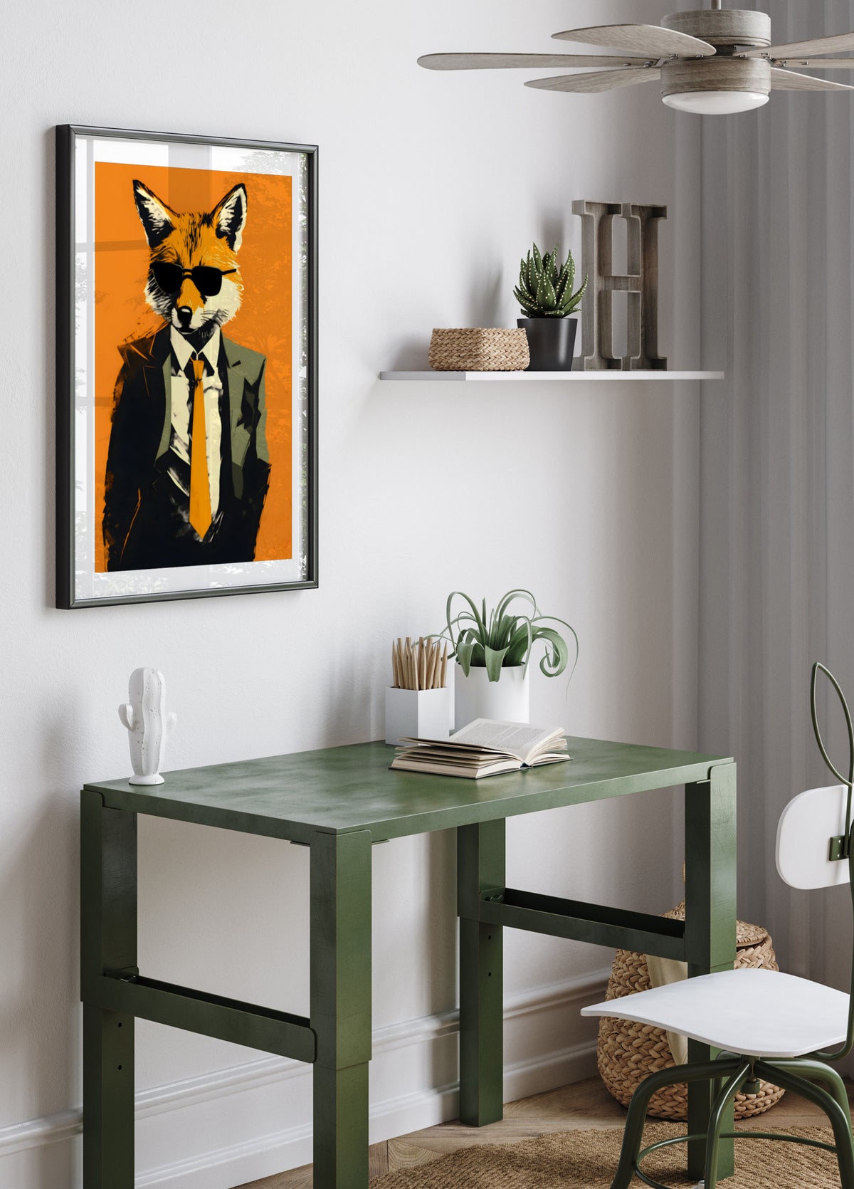 Dapper Fox-portret