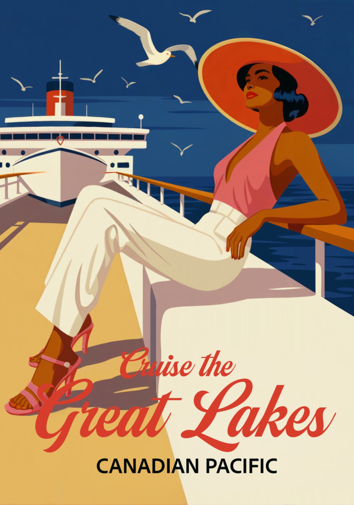 Retro cruise over de Grote Meren