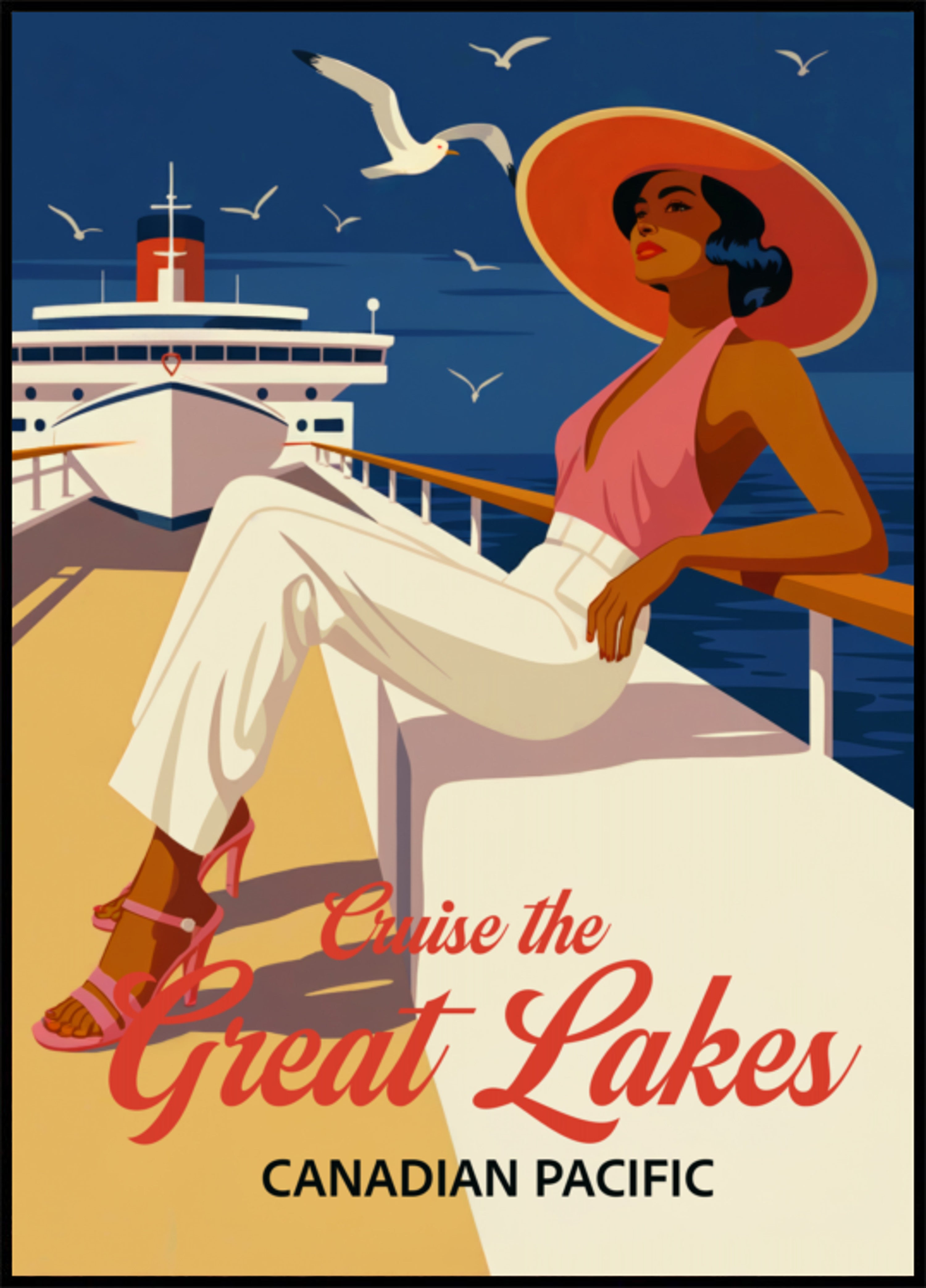 Retro cruise over de Grote Meren