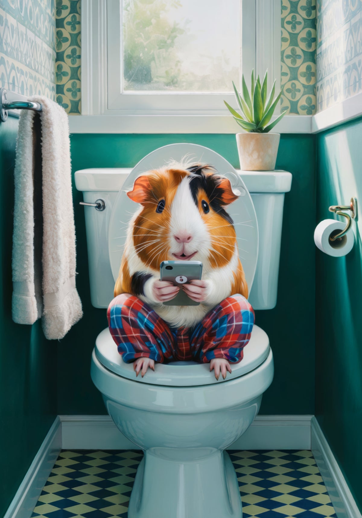 Cavia toilettijd