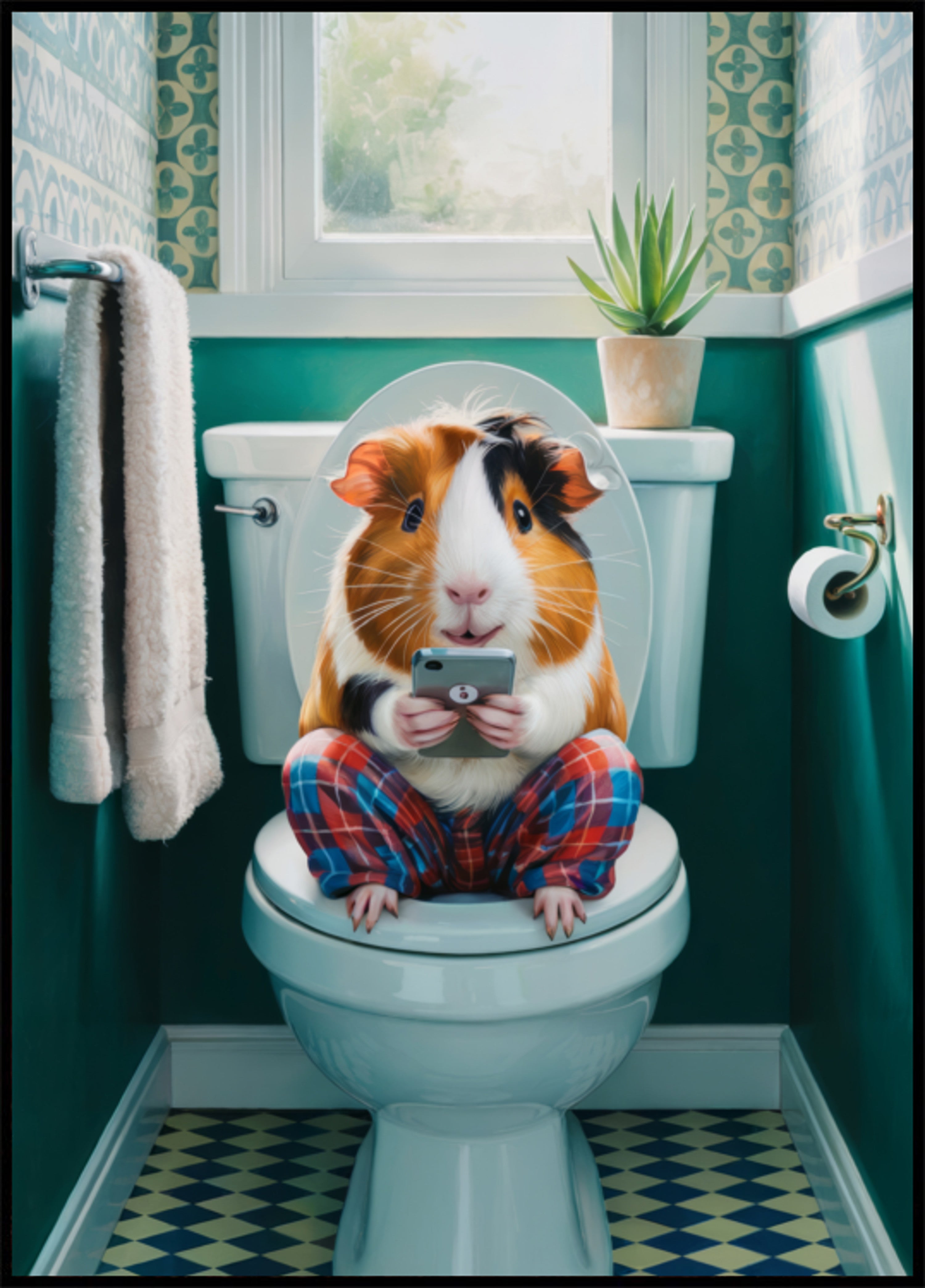 Cavia toilettijd