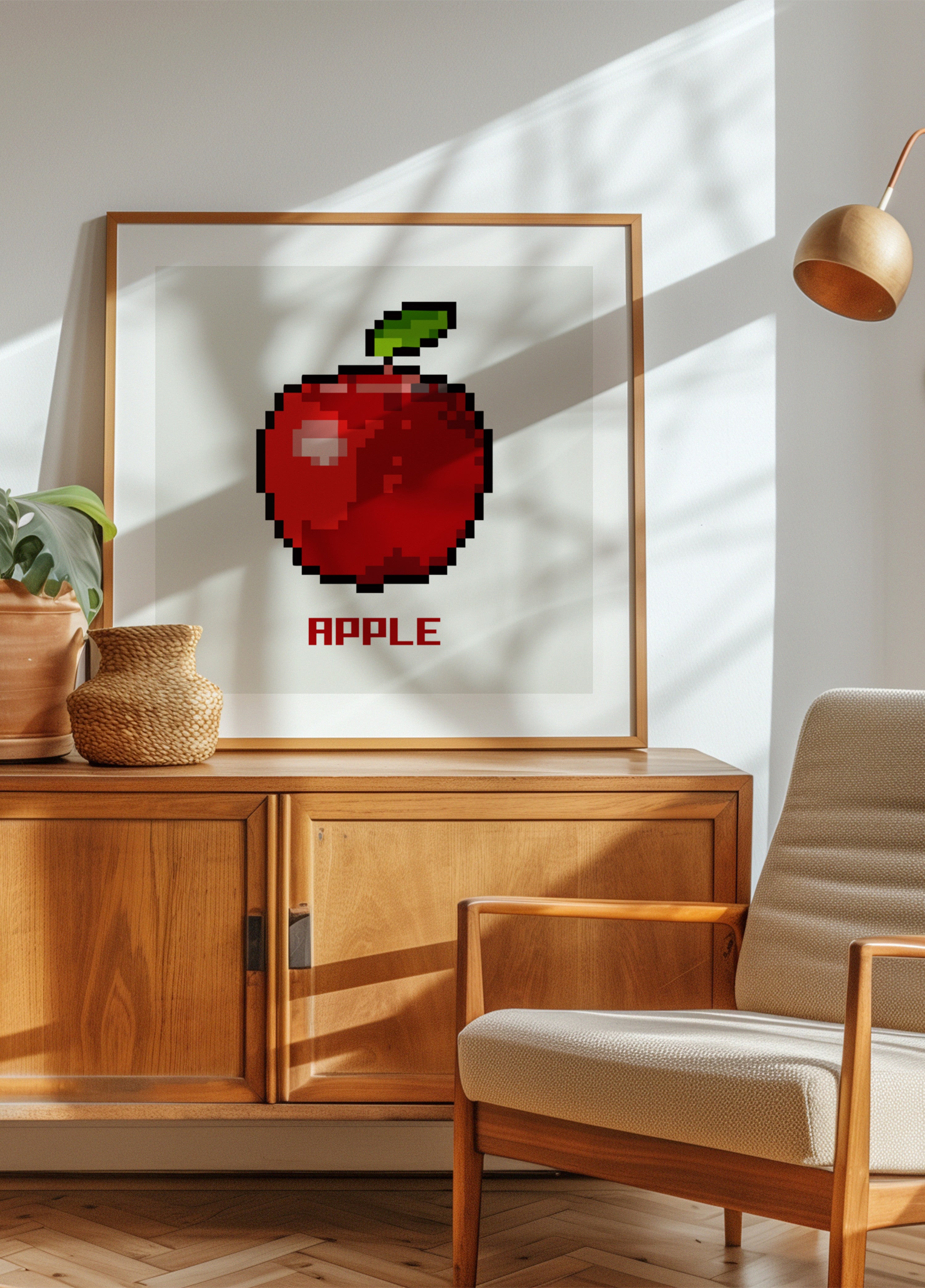 Retro Pixel-appel