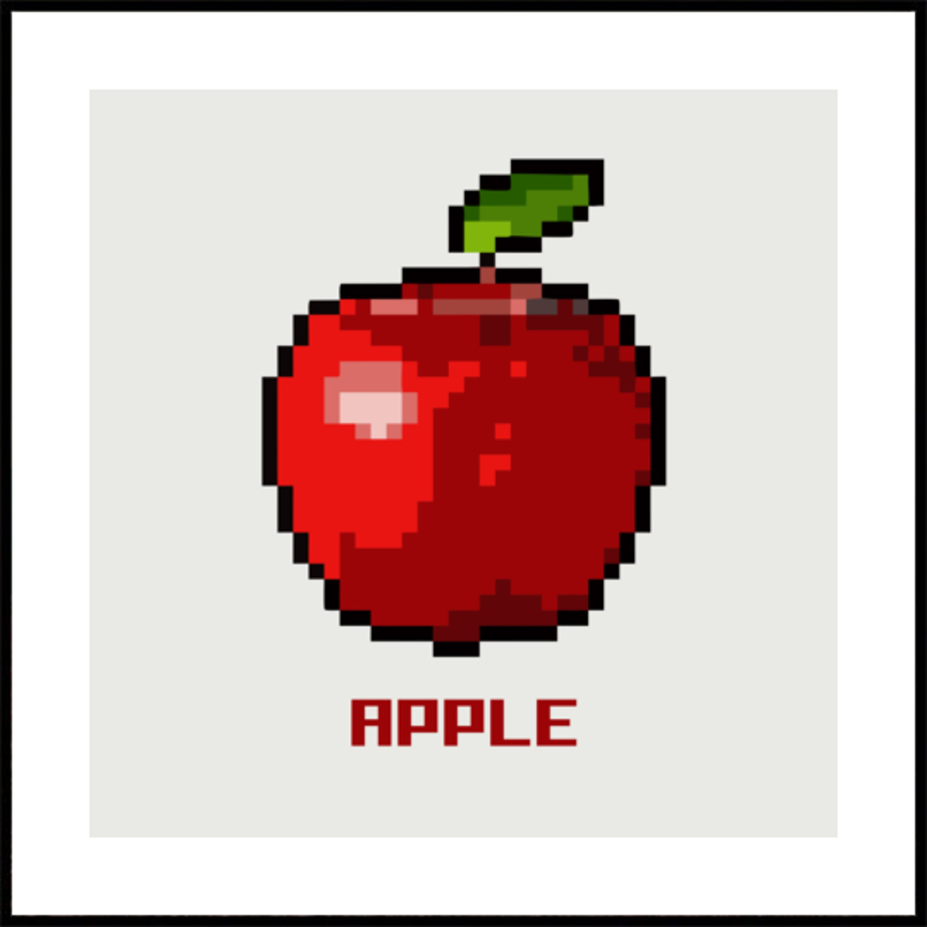 Retro Pixel-appel