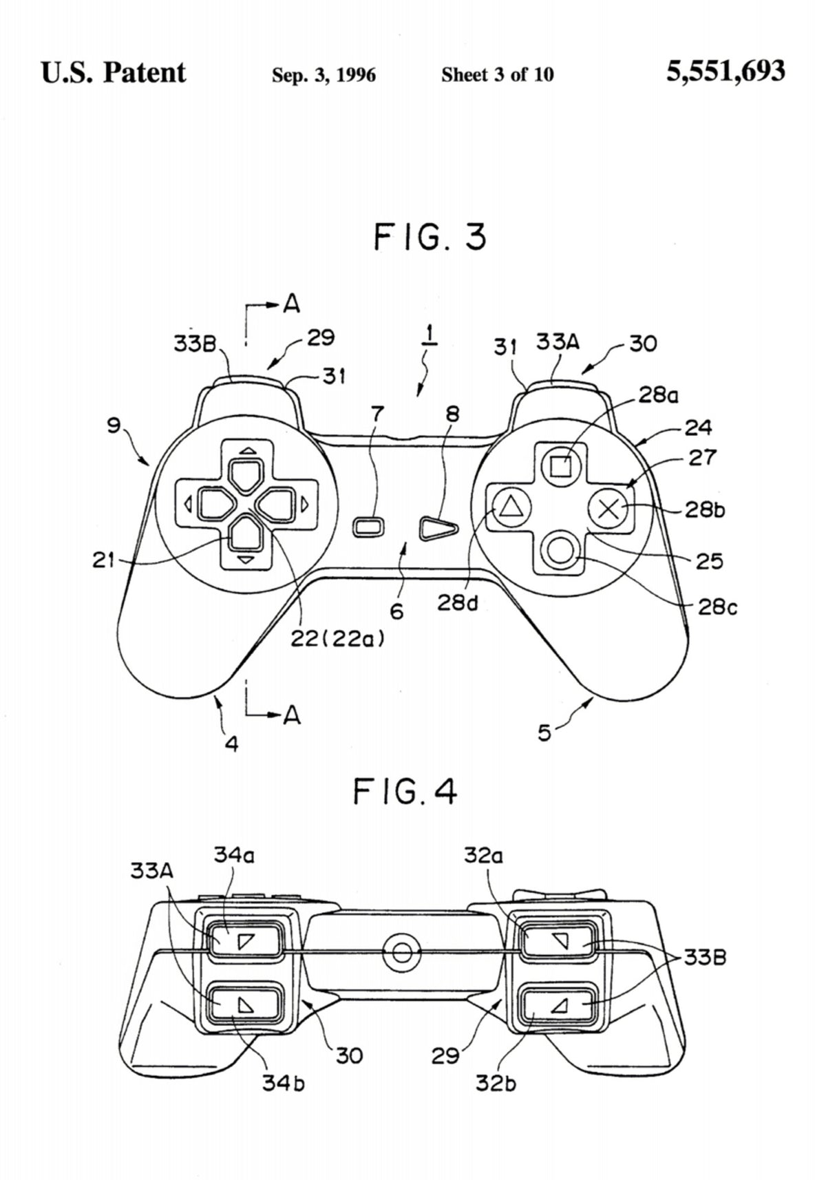 Klassiek gamecontrollerontwerp