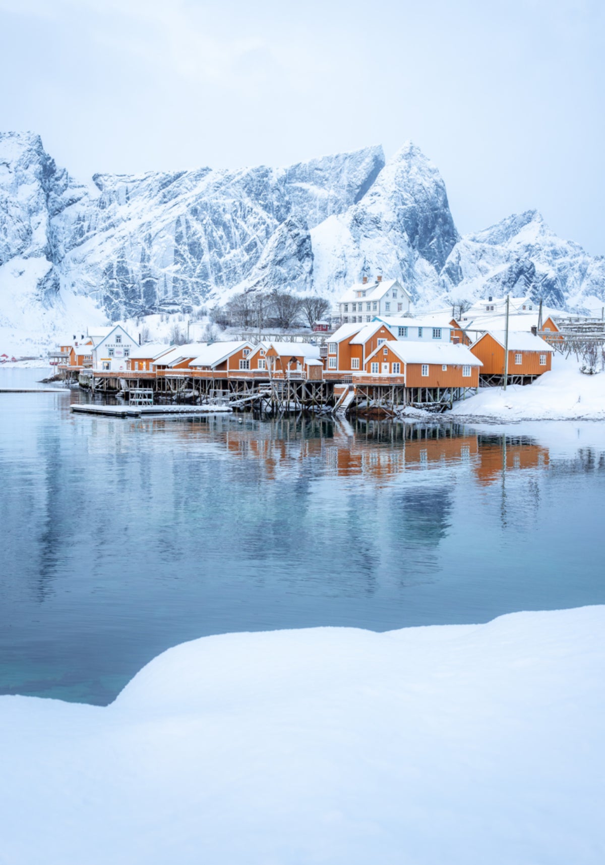 Winterdorp Lofoten