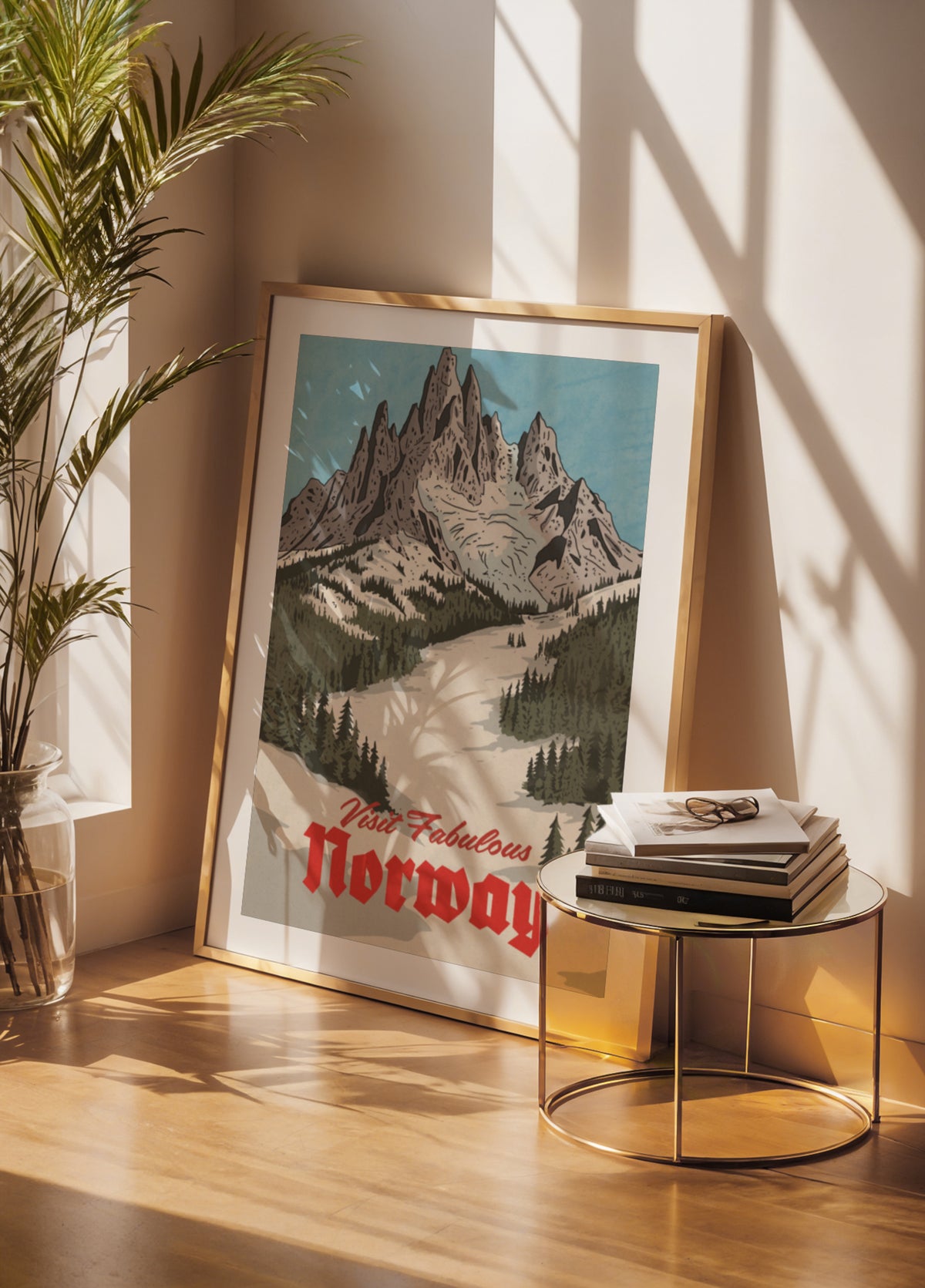 Majestueuze skipistes van Noorwegen