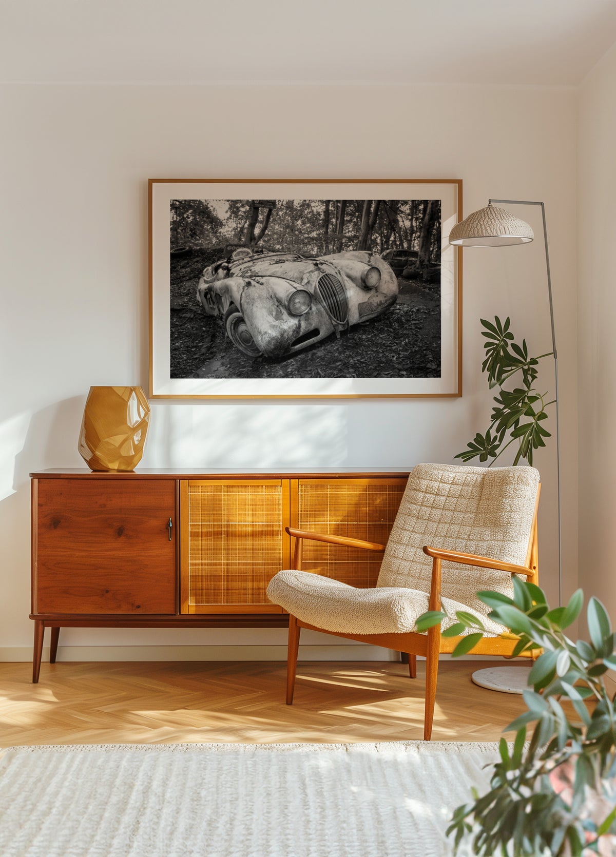 Vergeten klassieke roadster