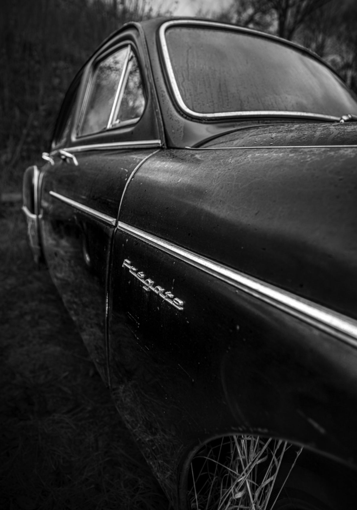 Tijdloze klassieke auto