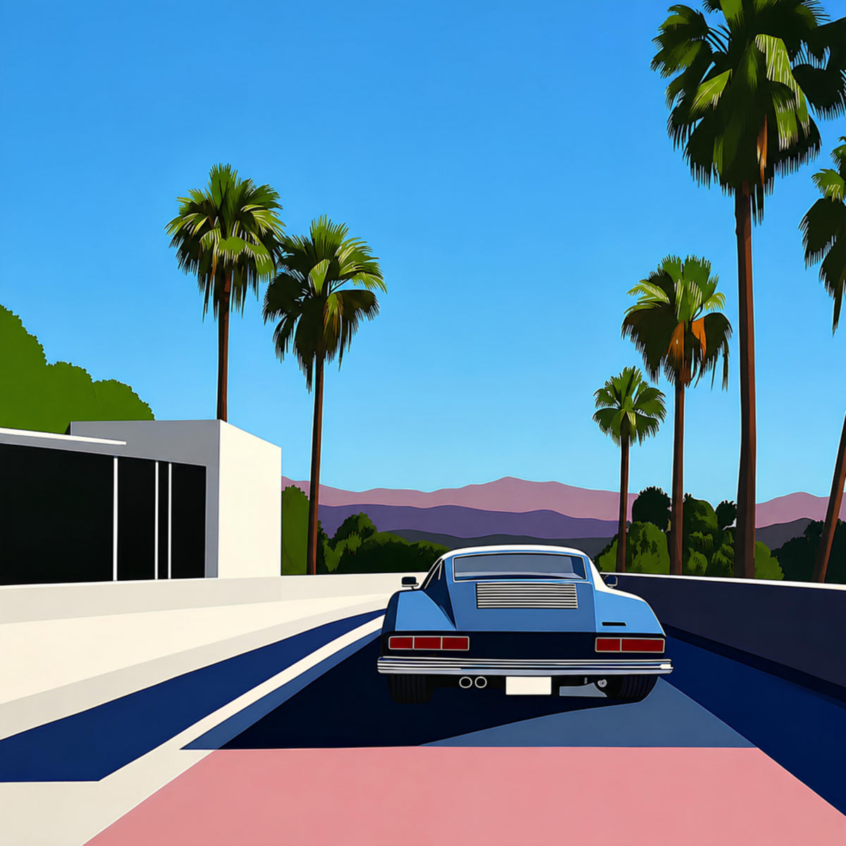 Retro Palmdrive