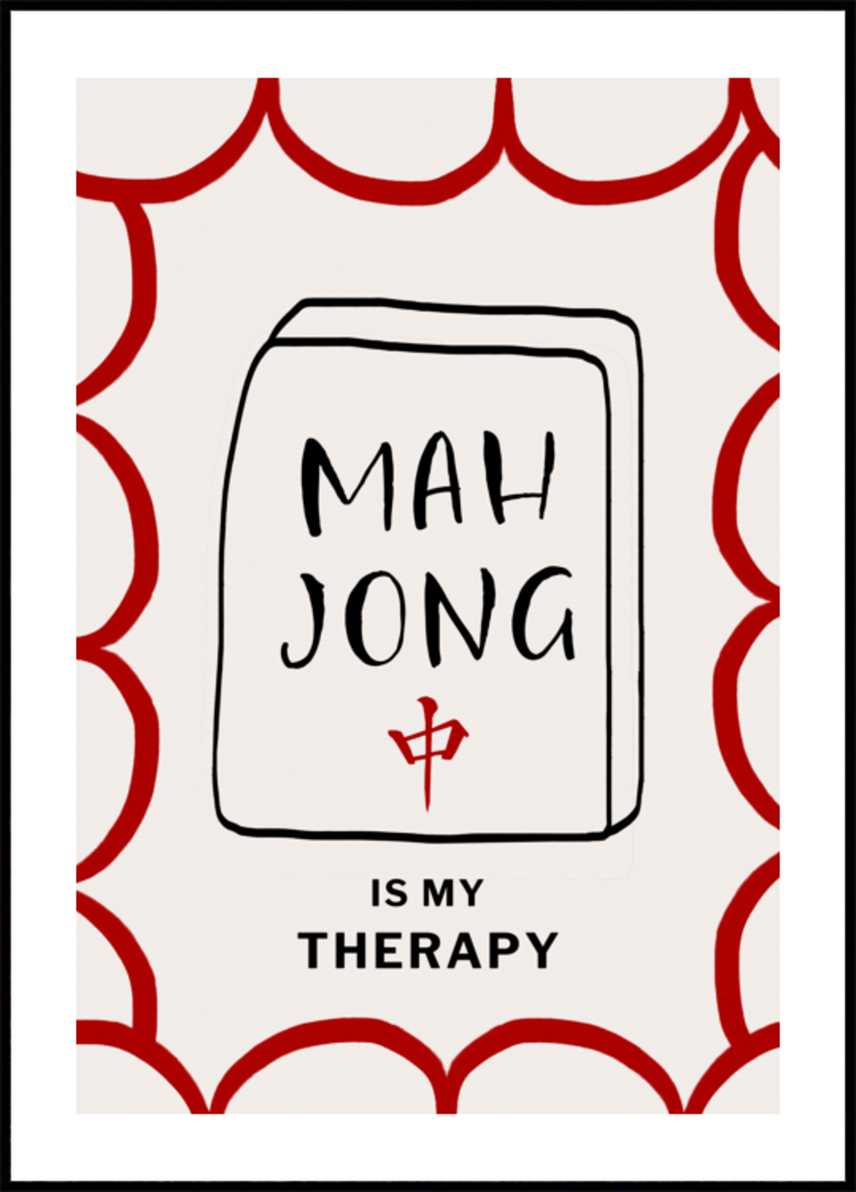 Mahjong-tegeltherapie