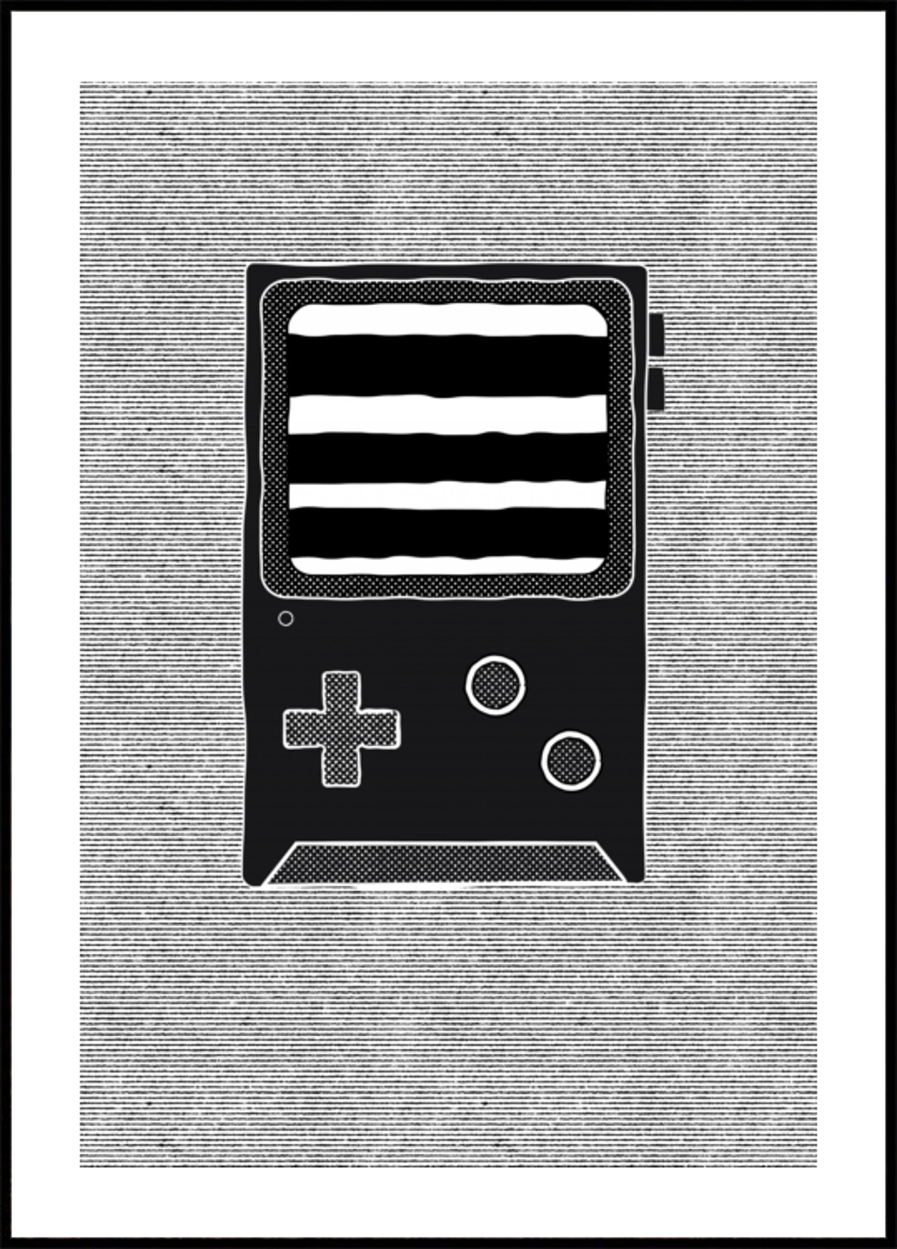 Retro draagbare gameconsole