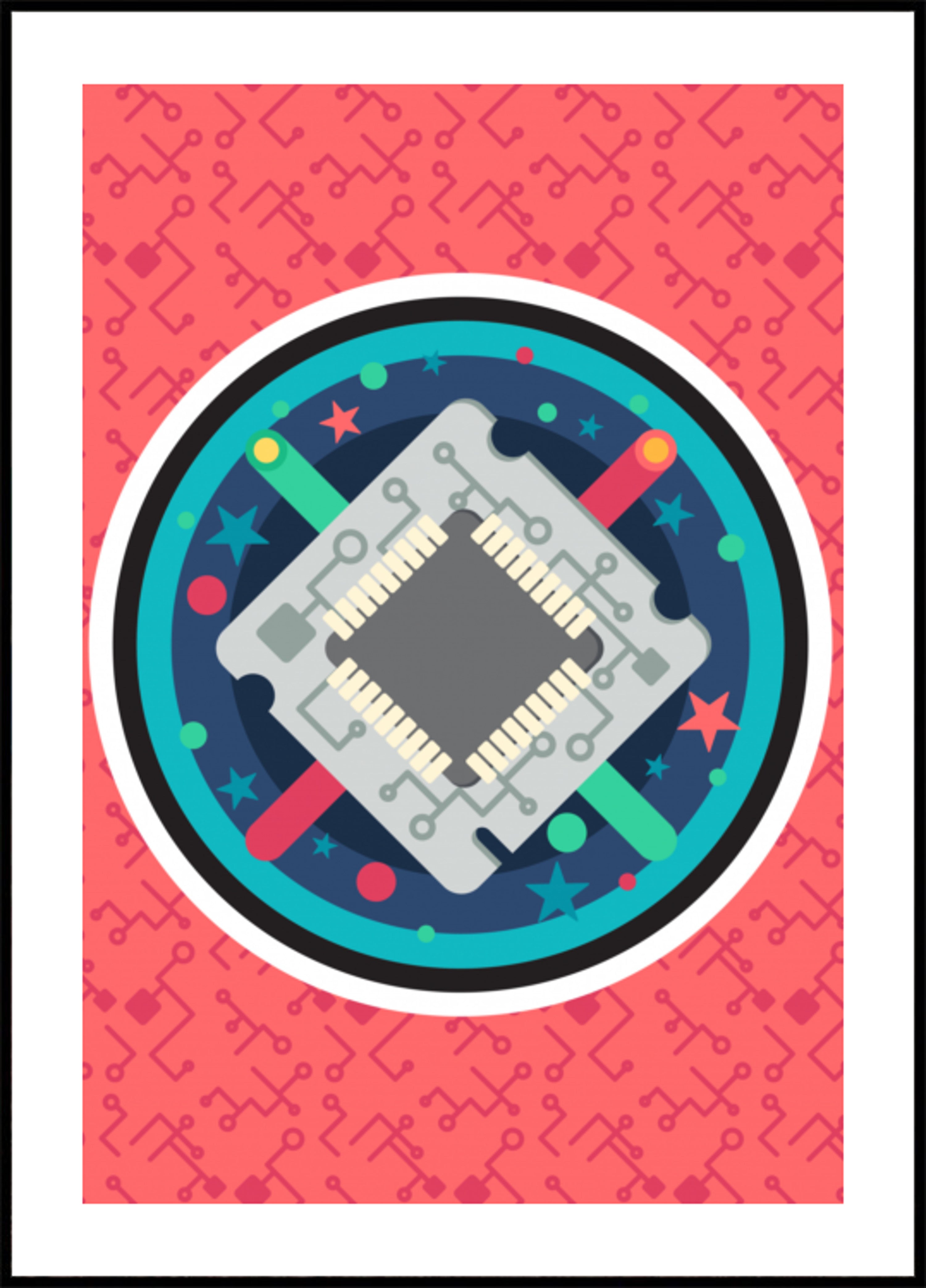 Digitale processor Art