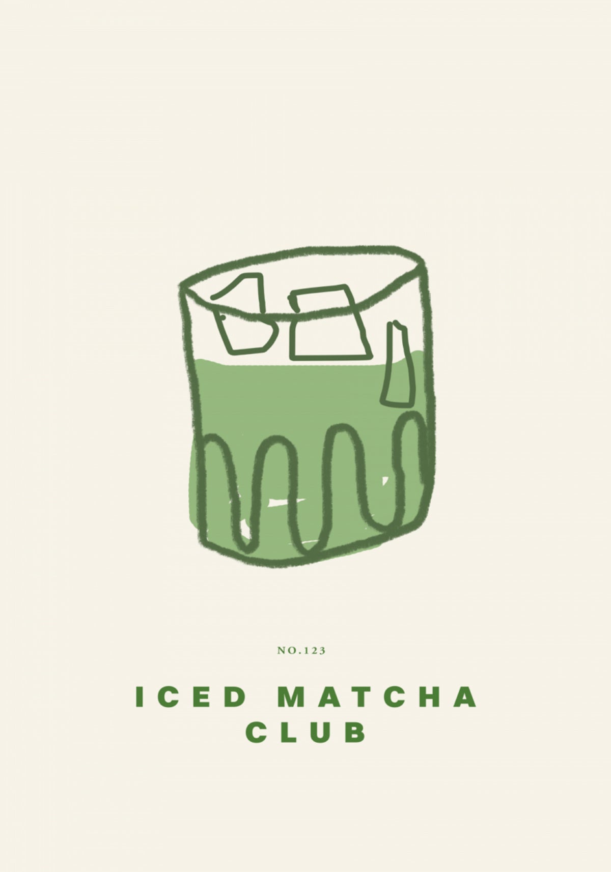 Gekoeld groen elixer