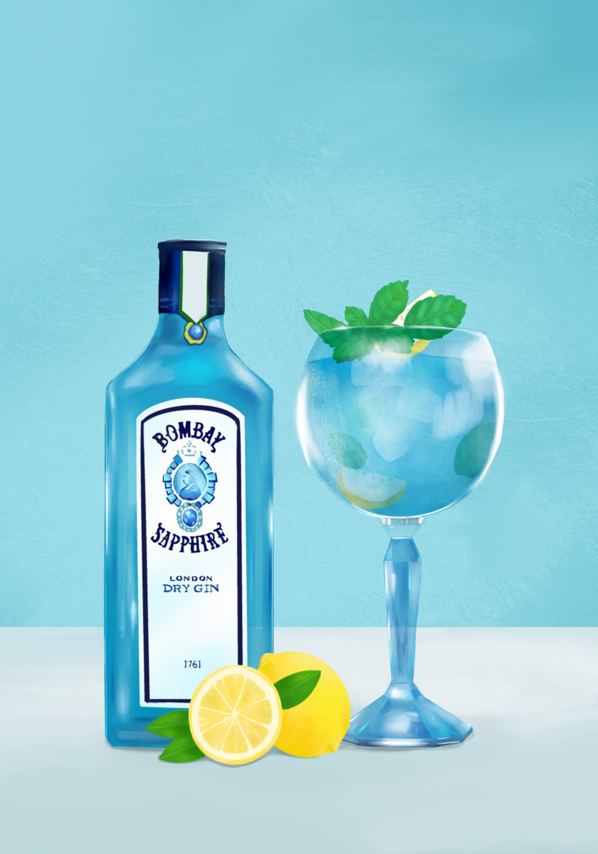 Gin-cocktail